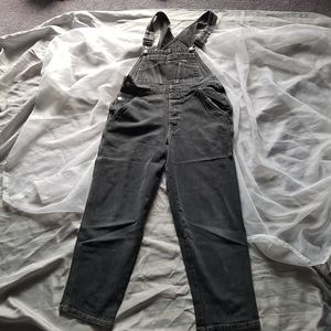 Gap black overalls